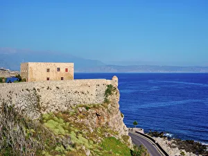 Venetian Fortezza Castle, City of Rethymno, Rethymno Region, Crete, Greece