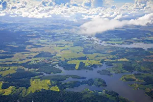 Venezuela, View from plane - Ciudad Bolivar to Canaima
