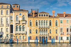 Images Dated 6th February 2018: Venice, Veneto, Italy. Waterfront palace on the Grand Canal