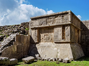 Platform Prints: The Venus Platform, Chichen Itza, Yucatan State, Mexico