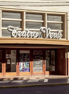 Welsh Settlement Prints: Verdi Theater in Trelew, The Welsh Settlement, Chubut Province, Patagonia, Argentina