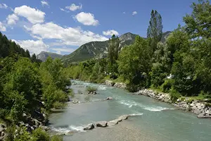 Verdon Prints: Verdon river at Castellane, Provence Alpes Cote d Azur, Provence France, Europe
