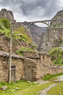 Iranian Gallery: Veresk Bridge, Trans-Iranian Railway, Savadkuh County, Mazandaran Province, Iran