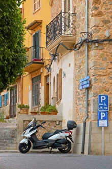 Images Dated 19th July 2023: Vespa, Bunyola, Serra de Tramuntana, Mallorca, Balearic Islands, Spain