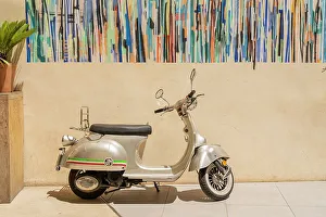 Scooter Prints: Vespa, Marseille, Provence Alpes Cote d'Azur, Bouches du Rhone, France