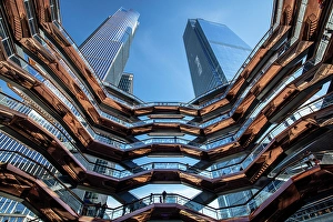 The Vessel, Hudson Yards, Manhattan, New York City, New York, USA
