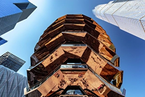 Midtown Prints: The Vessel, Hudson Yards, Manhattan, New York City, New York, USA