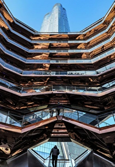 The Vessel Prints: The Vessel, Hudson Yards, Manhattan, New York City, New York, USA