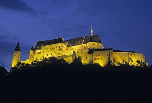 Vianden Prints: Vianden Castle