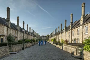 Images Dated 1st May 2020: Vicars Close, Wells, Somerset, England