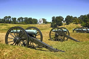 Images Dated 10th January 2017: Vicksburg, Mississippi, Vicksburg National Military Park, Civil War Canons, Civil
