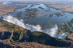 Zambesi Prints: Victoria Falls, Zambesi River, Zambia - Zimbabwe border