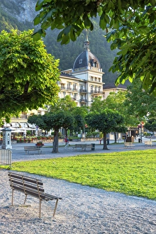 5 Star Hotel Prints: Victoria Jungfrau Grand Hotel, Interlaken, Switzerland