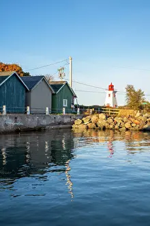 Victoria Prints: Victoria Lighthouse, Victoria, Prince Edward Island, Canada, North America