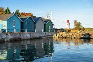 Victoria Prints: Victoria Lighthouse, Victoria, Prince Edward Island, Canada, North America