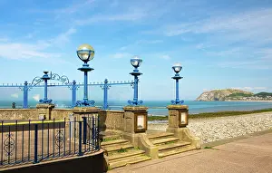 Grade Ii Prints: Victorian bandstand on Llandudno seafront, Conwy, Wales