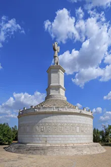 Victory monument Tropaeum Traiani, Adamclisi, Dobrudscha, Romania