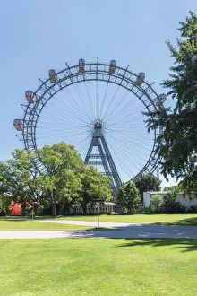 Vienna, Austria, Europe. The Giant Ferris Wheel