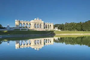 Belvedere Prints: Vienna, Austria, Europe. The Gloriette in the gardens of Schaonbrunn Palace