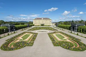 Vienna, Austria, Europe. The Schaonbrunn Palace and the Garden on the Cellar Privy
