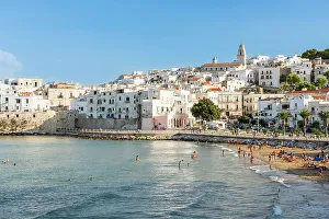 Gargano Prints: Vieste on adriatic sea. Europe, Italy, Puglia, Foggia district, Vieste