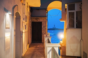 Gargano Prints: Vieste by night, Gargano, Puglia, Italy