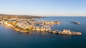 Gargano Prints: Vieste old town peninsula during a summer sunrise