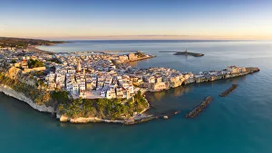 Gargano Prints: Vieste, taken during a summer sunrise, municipality of Vieste, Foggia province