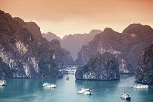 Junk Prints: Vietnam, Halong Bay