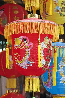 Vietnam, Hanoi, Decorative Paper Lantern