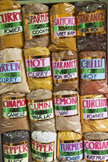 Images Dated 30th March 2011: Vietnam, Hanoi, Spices for Sale