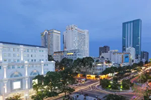 Images Dated 17th January 2013: Vietnam, Ho Chi Minh City, City Skyline