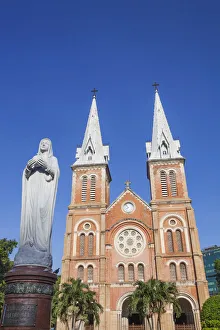Images Dated 17th January 2013: Vietnam, Ho Chi Minh City, Notre Dame Cathedral