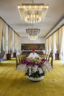 Vietnam, Ho Chi Minh City, Reunification Palace, former seat of South Vietnamese