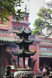 Vietnam, Ho Chi Minh City (Saigon), Cholon, Jade Emperor Pagoda (Chua Ngoc Hoang)