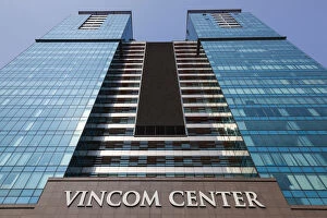 Images Dated 23rd October 2015: Vietnam, Ho Chi Minh City, Vincom Center Building, exterior
