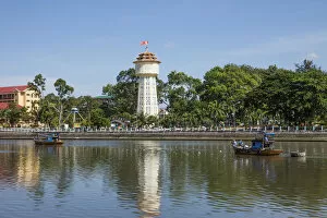 Images Dated 30th January 2013: Vietnam, Mui Ne, Phan Thiet, The Water Tower