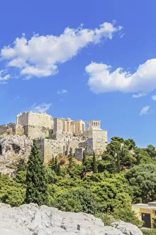 Doric Prints: View of the Acropolis, Athens, Greece