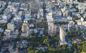 Apartment Blocks Prints: View of apartment blocks, Botafogo, Rio de Janeiro, Brazil