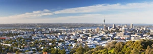 View of Auckland from Mount Eden, Auckland, North Island, New Zealand