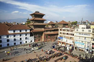 Images Dated 16th May 2013: View of Basantapur Square, Durbar Square (UNESCO World Heritage Site), Kathmandu, Nepal