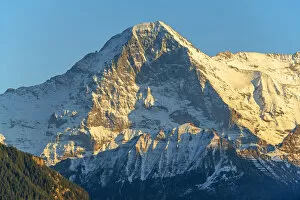 View from Beatenberg on Eiger, Berner Oberland, Switzerland