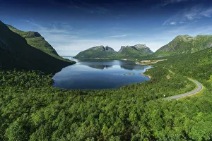 The view from Bergsbotn. Senja Island, Norway