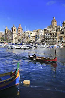 View of Birgu (Vittoriosa) from Isla (Senglea), Malta
