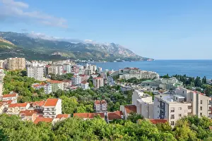 Montenegran Prints: View at Budva, Montenegro