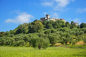 View at Capalbio, Grosseto, Maremma, Tuscany, Italy
