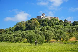 View at Capalbio, Grosseto, Maremma, Tuscany, Italy
