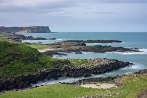 March Prints: View along the Causeway Coast near Dunseverick Harbour