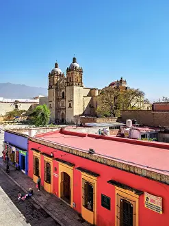 Convent Prints: View towards The Church and Convent of Santo Domingo de Guzman