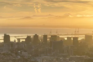 City Bowl Prints: View of City Bowl at dawn, Cape Town, Western Cape, South Africa